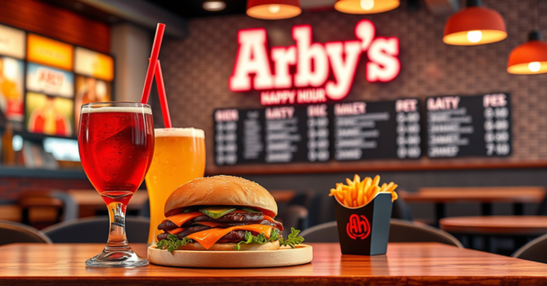 Arby’s Happy Hour Menu With Prices For 2026