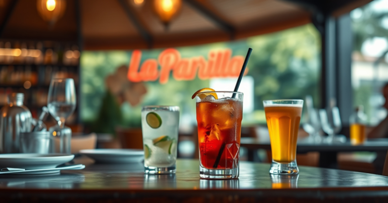 La Parrilla Drink Menu With Prices For 2026