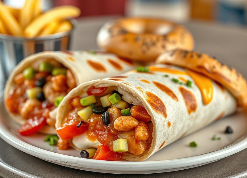 Breakfast Burritos & Bagels