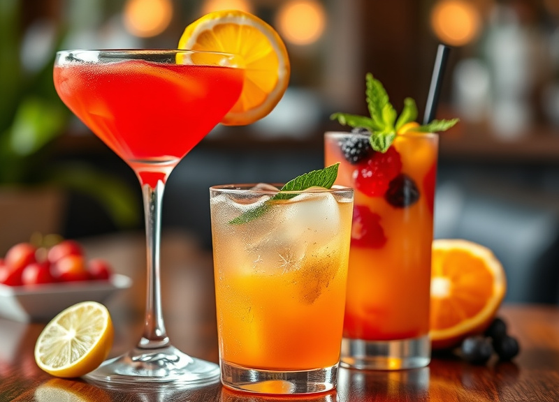 Fruity & Tropical Cocktails