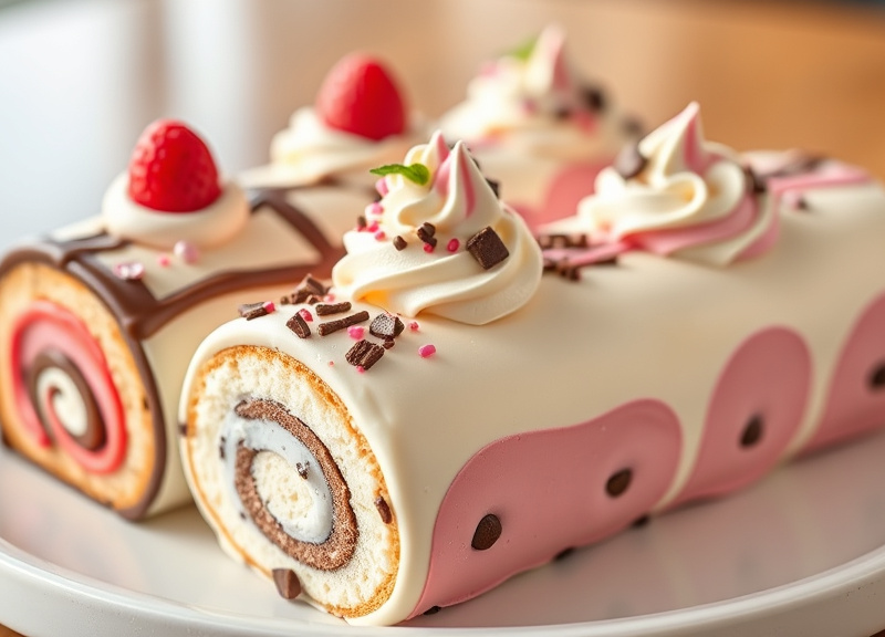 Ice Cream Rolls & Novelty Cakes
