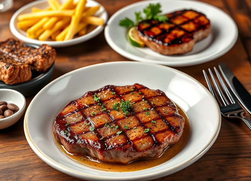 Steaks & Land Entrées
