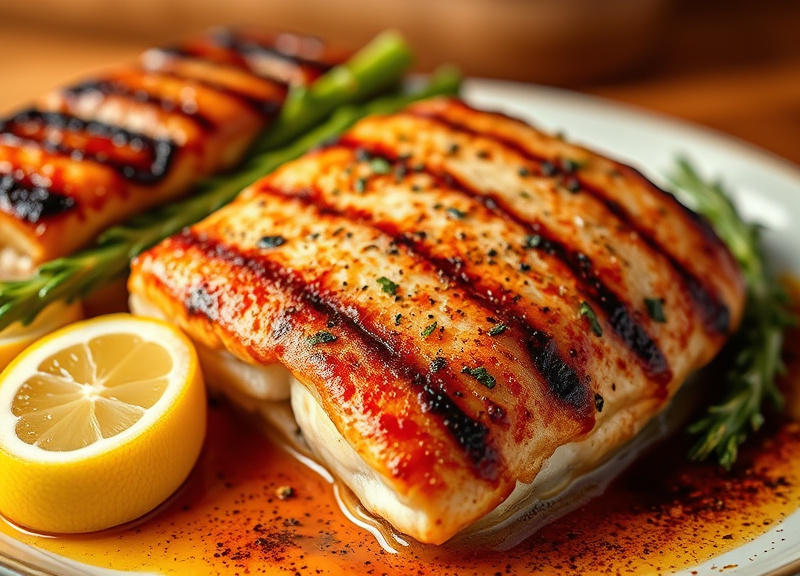 Wood-Grilled Fish & Seafood